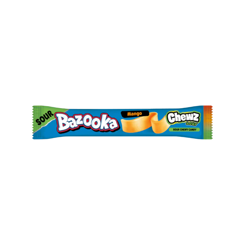 Bazooka Chewz Sour Bar Mango