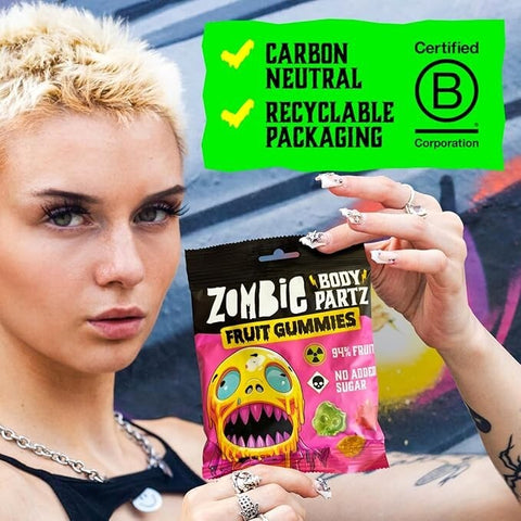 Zombie Body Partz Sours 90% Fruta