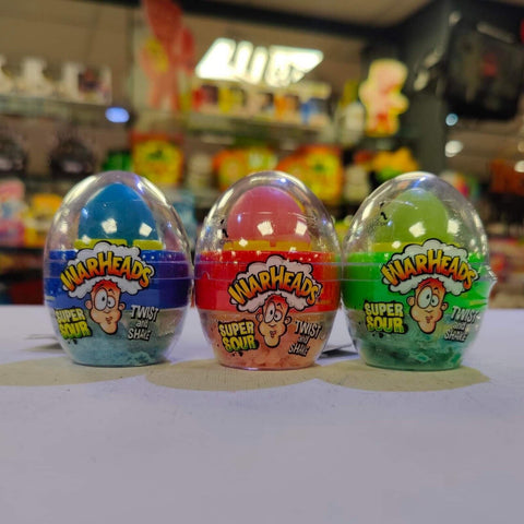 Warheads Super Sour Twist & Shake Eggo (1 Unid. Sortido)