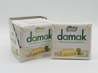 Nestle Damak White Chocolate with Pistachios