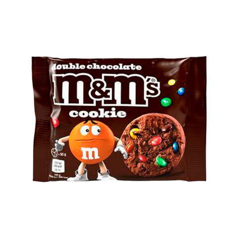 M&M's Giant Double Chocolate Cookies