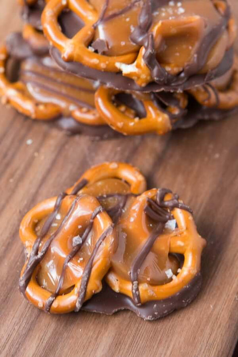 Pretzel Pete Pretzels Salted Caramel Big