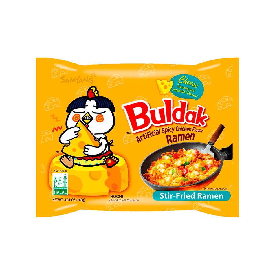 Samyang Buldak Cheese Chicken Flavor Spicy Noodles - FragFuel