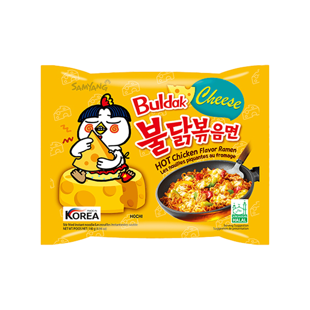 Samyang Buldak Cheese Chicken Flavor Spicy Noodles - FragFuel