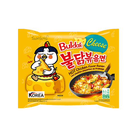 Samyang Buldak Cheese Chicken Flavor Spicy Noodles - FragFuel