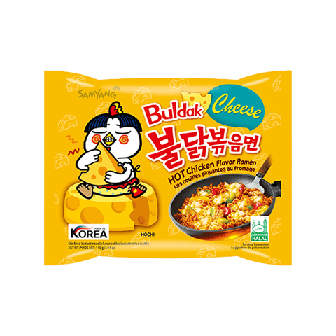 Samyang Buldak Cheese Chicken Flavor Spicy Noodles - FragFuel