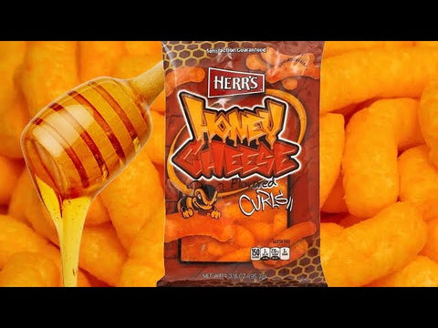 Herr's Cheese Curls Honey Cheese