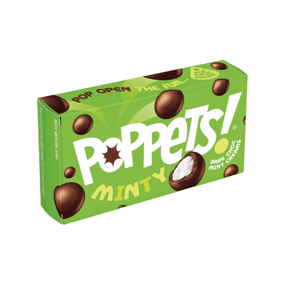 Poppets Dark Choc Coated Mint Creams