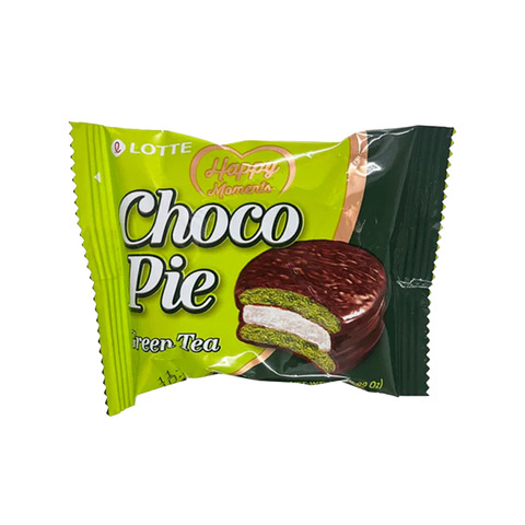 Lotte Choco Pie Green Tea