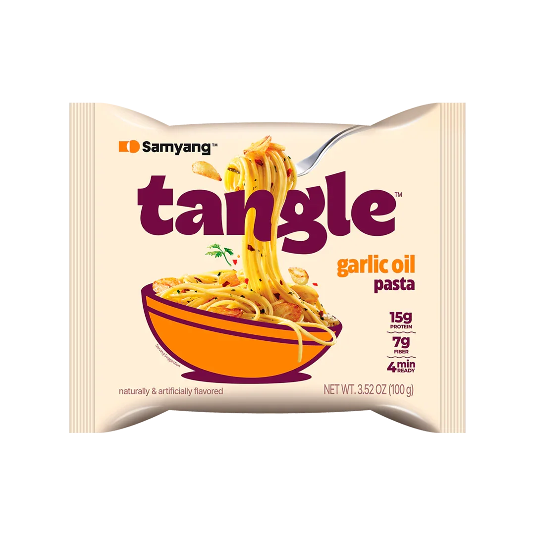 Samyang Tangle Garlic Oil Pasta