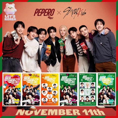 Lotte Pepero Stray Kids Almond