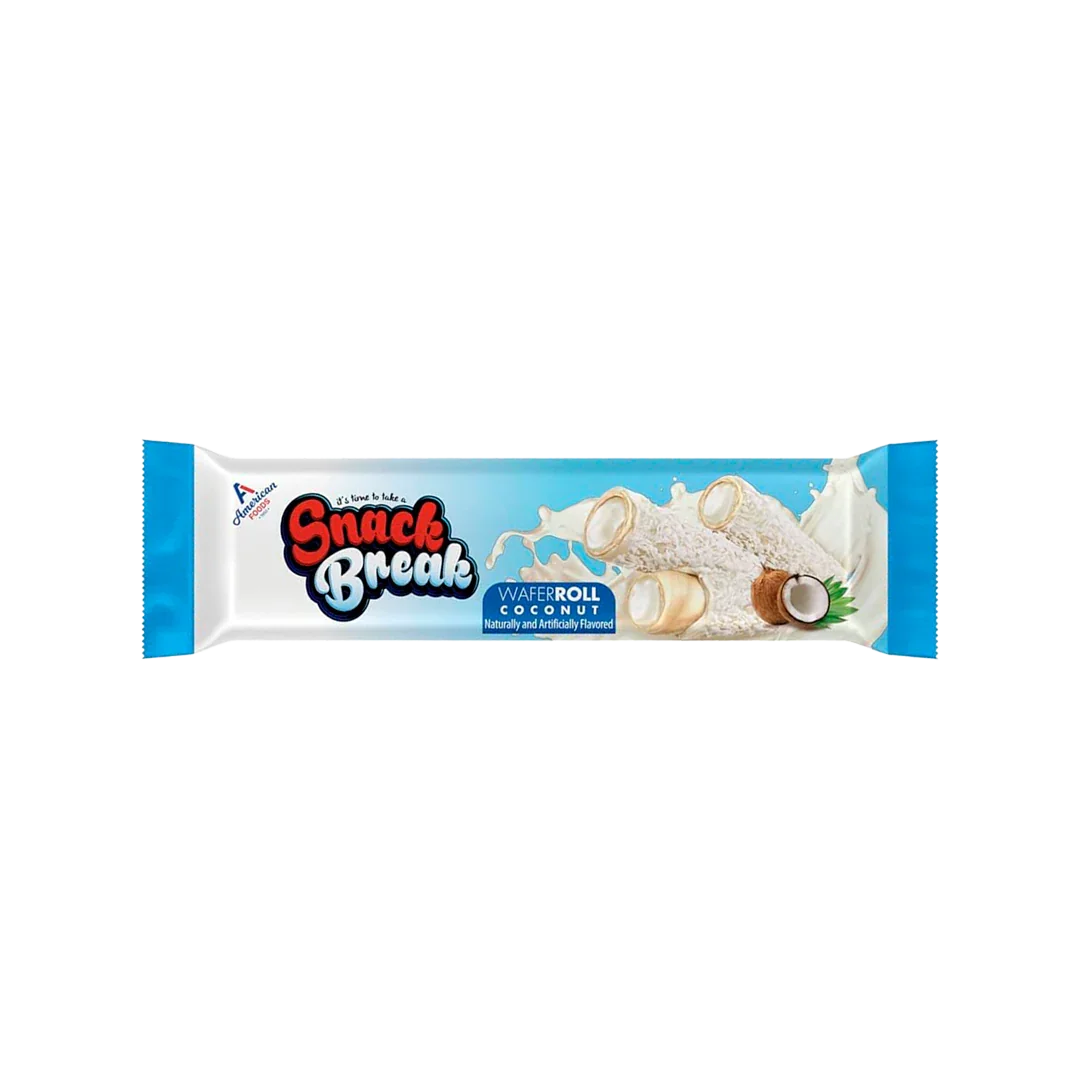 Snack Break Wafer Roll Coconut - FragFuel