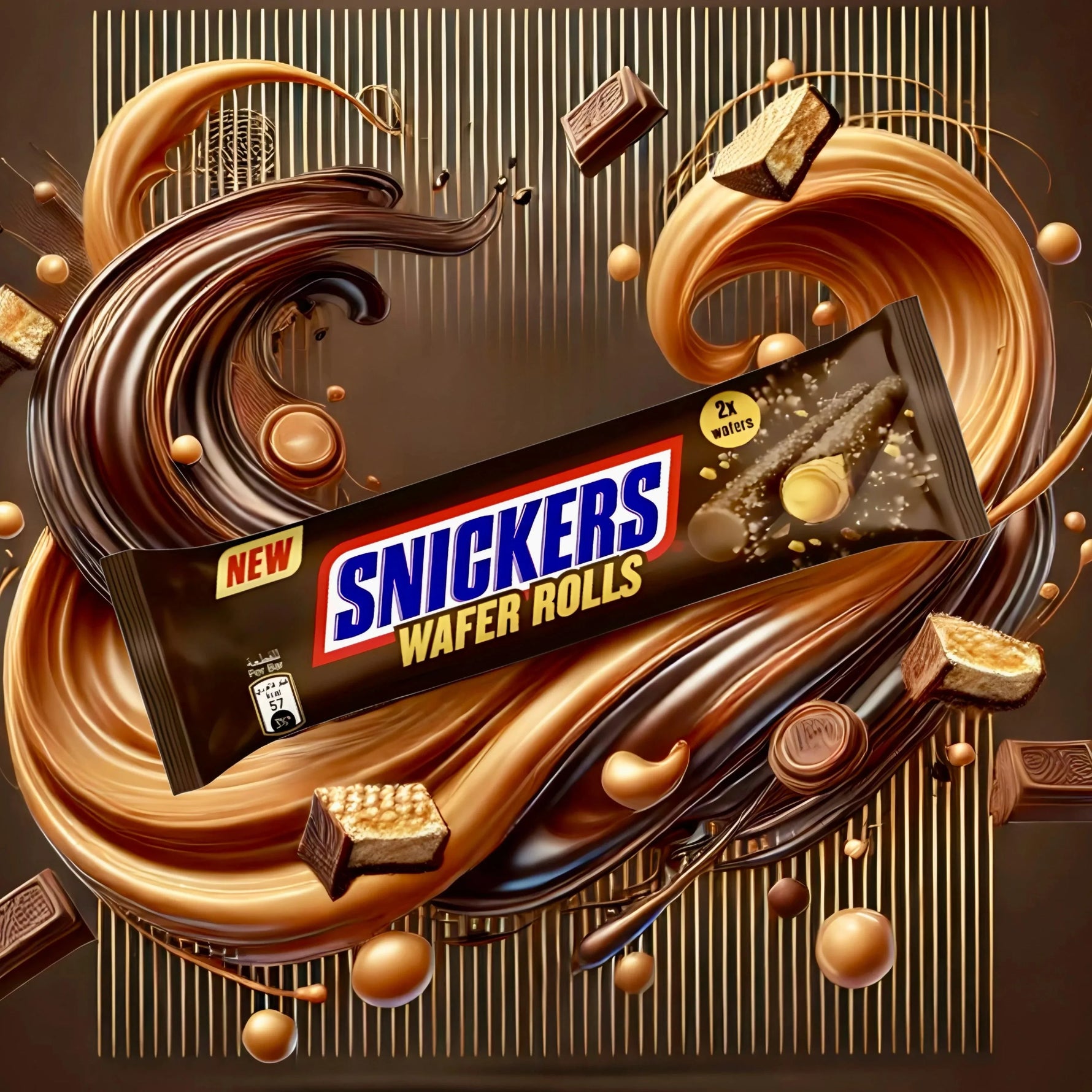 Snickers Wafer Rolls - FragFuel