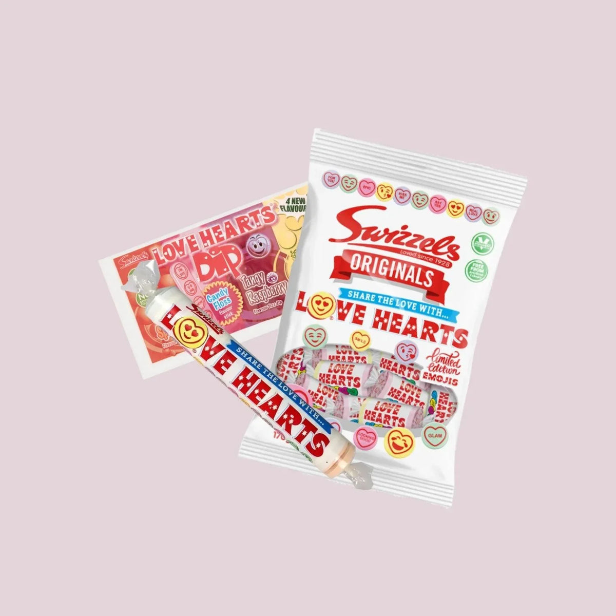 Swizzels Original Love Hearts Bag - FragFuel