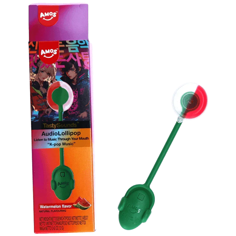 TastySounds Lollipop Watermelon Flavor with Music - K-Pop - FragFuel