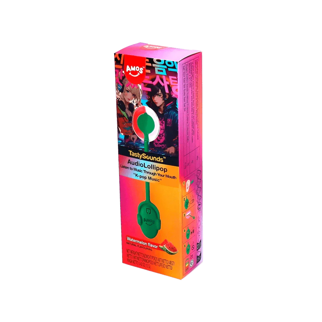 TastySounds Lollipop Watermelon Flavor with Music - K-Pop - FragFuel