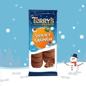 Terrys Chocolate Orange Snowy Crunch Tablet