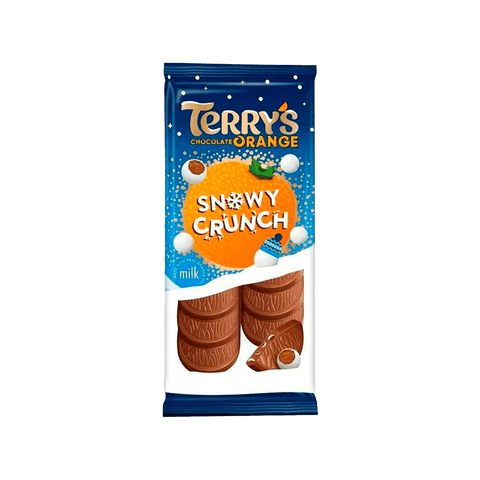 Terrys Chocolate Orange Snowy Crunch Tablet - FragFuel