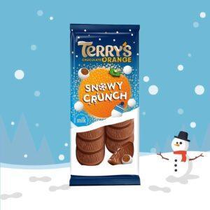 Terrys Chocolate Orange Snowy Crunch Tablet - FragFuel