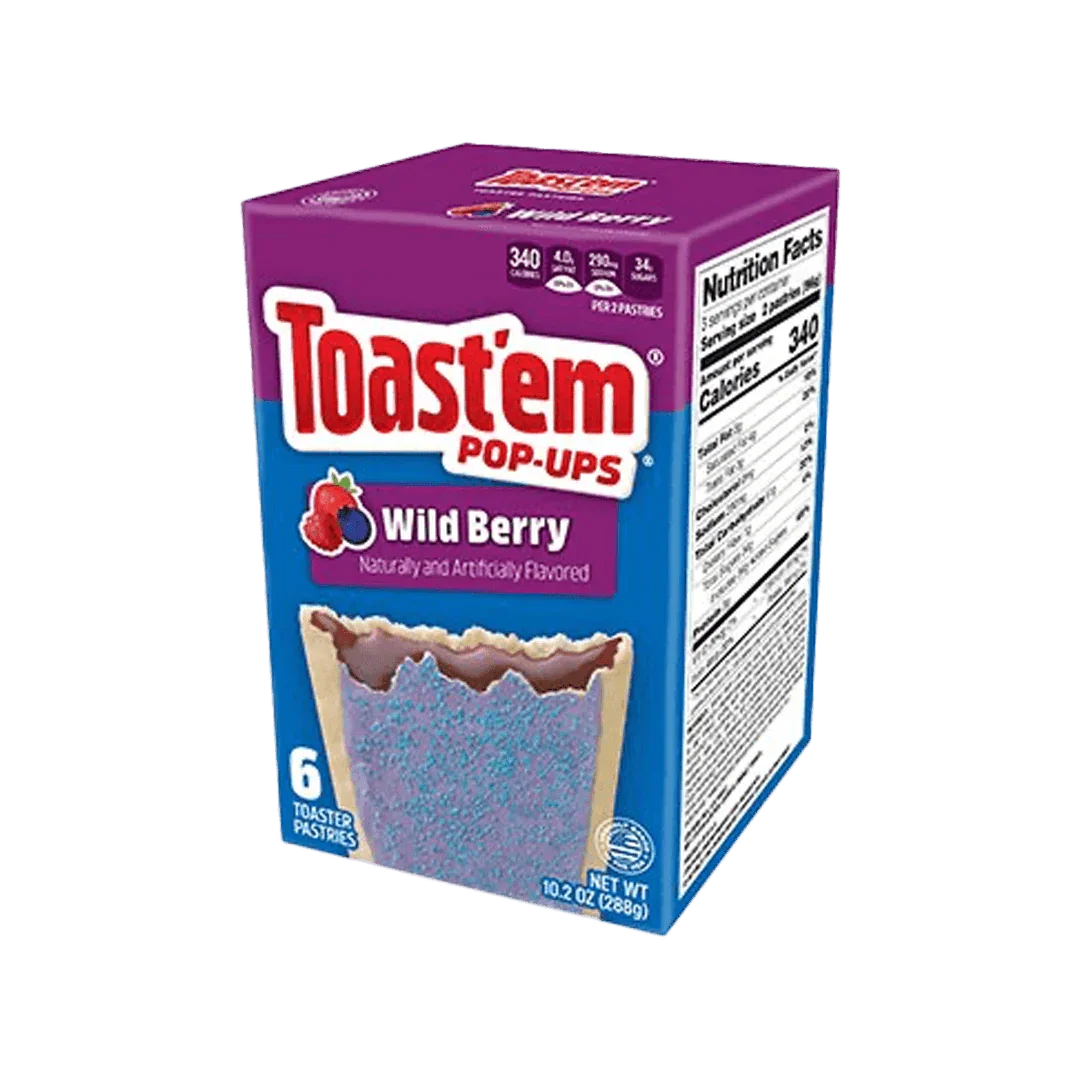 Toast'em Frosted Wild Berry - FragFuel