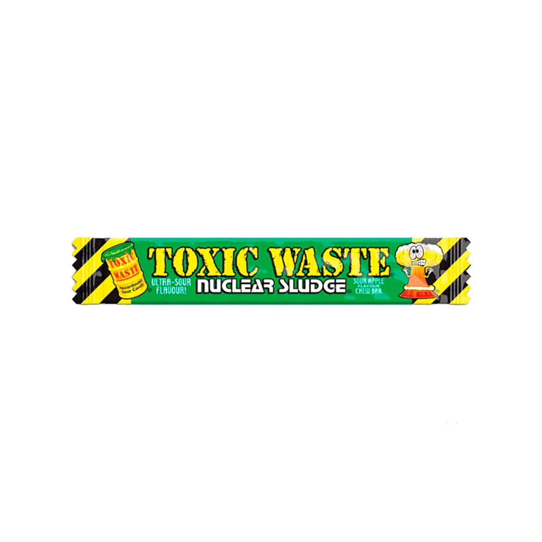 Toxic Waste Nuclear Sludge Chew Bar Sour Apple - FragFuel