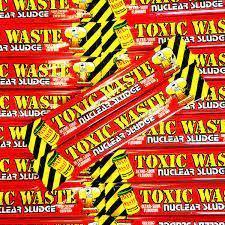 Toxic Waste Nuclear Sludge Chew Bar Sour Cherry - FragFuel