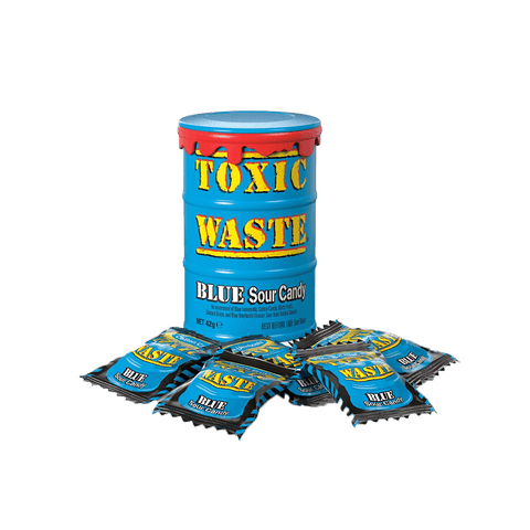 Toxic Waste Sour Candy Drum Blue - FragFuel