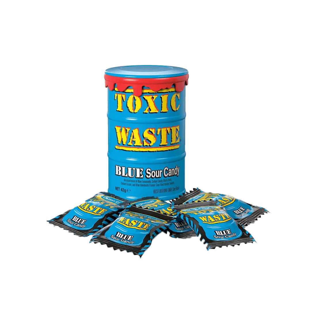 Toxic Waste Sour Candy Drum Blue - FragFuel