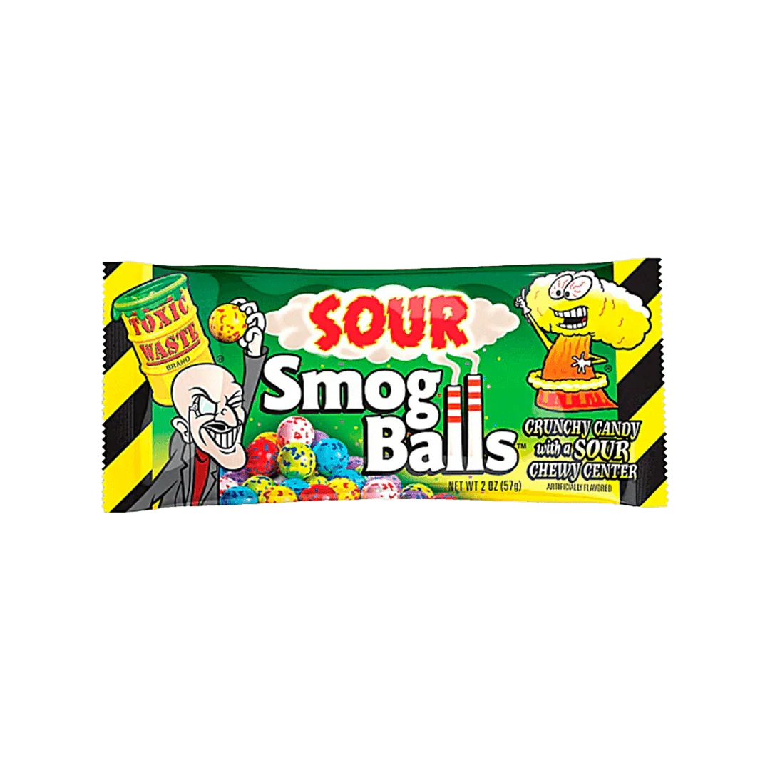 Toxic Waste Sour Smog Balls M - FragFuel