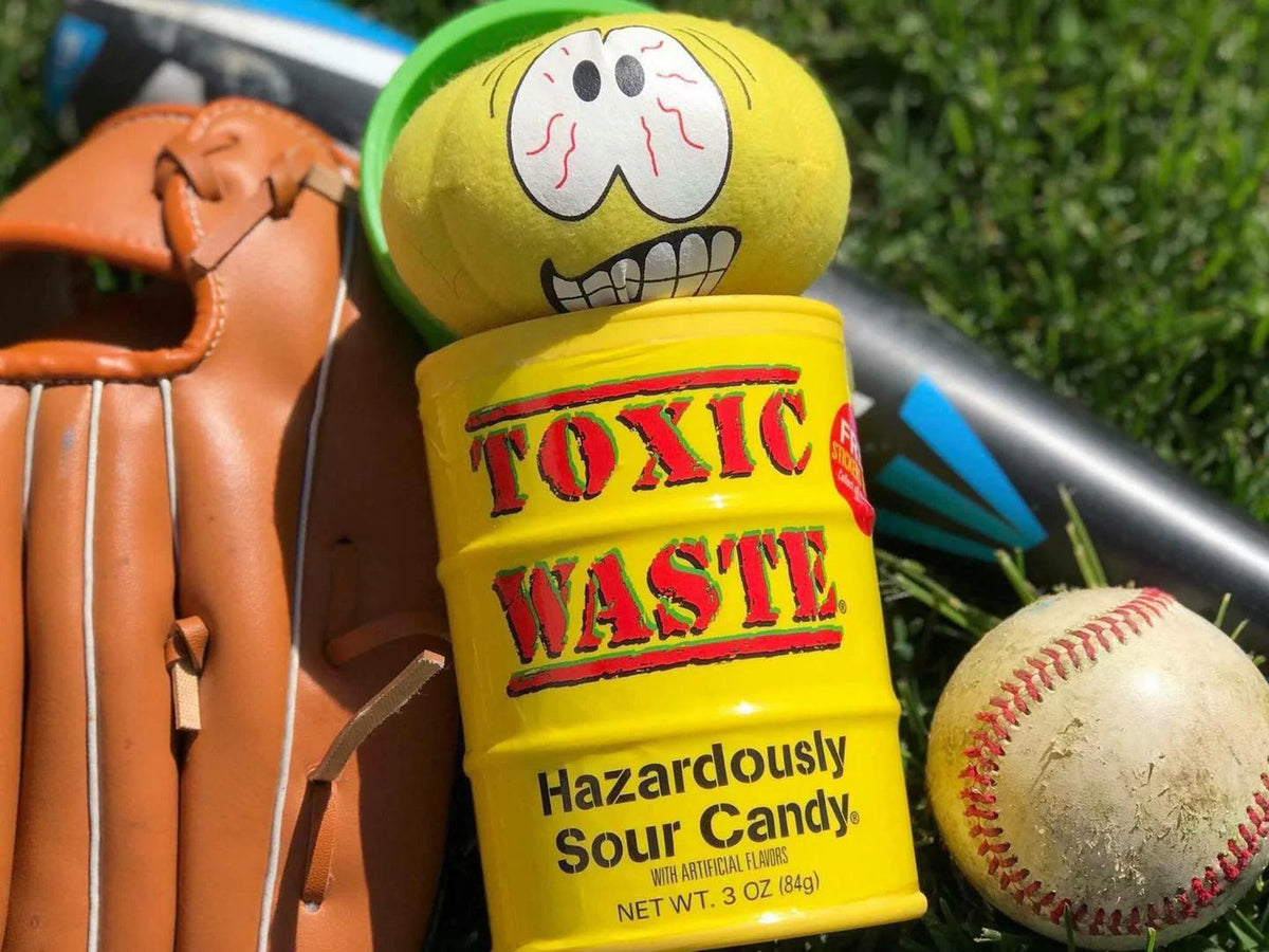 Toxic Waste Yellow Sour Candy Drum - FragFuel