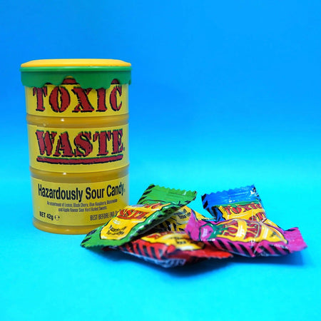 Toxic Waste Yellow Sour Candy Drum - FragFuel