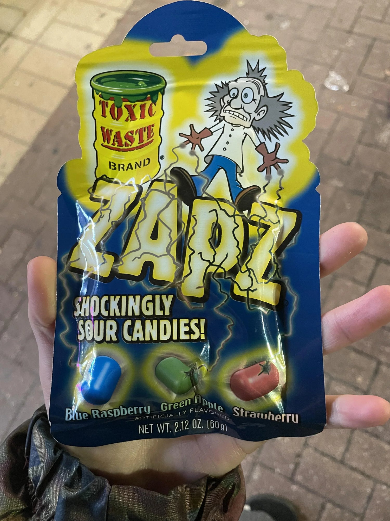 Toxic Waste Zapz Sour Candies