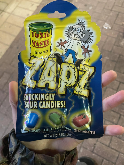 Toxic Waste Zapz Sour Candies