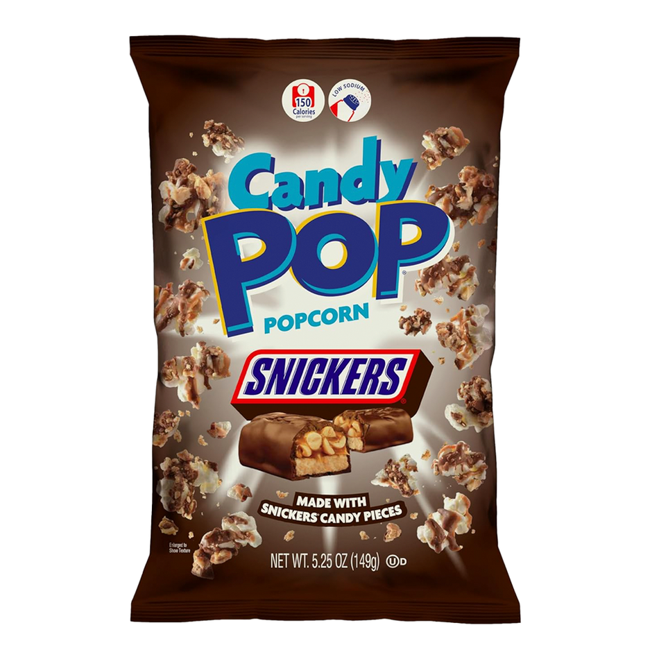 Candy Pop Popcorn Snickers 149g