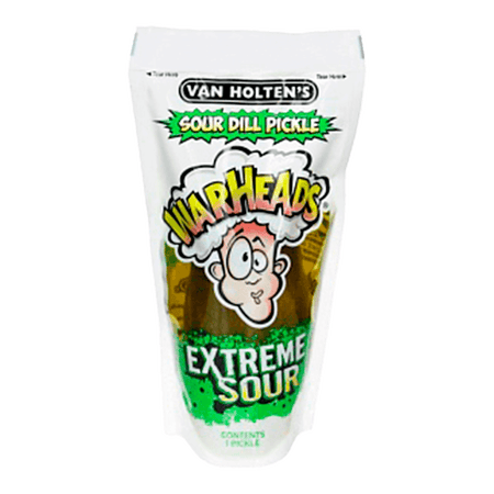 Van Holten's Warheads Sour Dill Jumbo Pickle - FragFuel