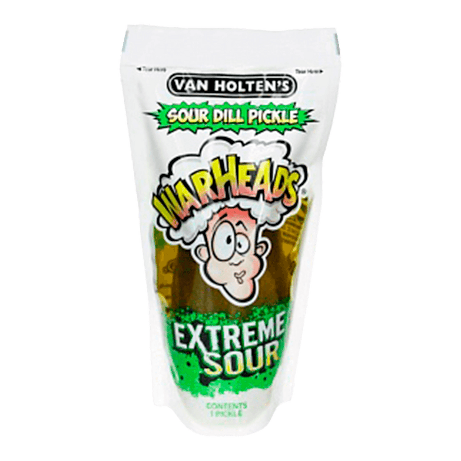 Van Holten's Warheads Sour Dill Jumbo Pickle - FragFuel