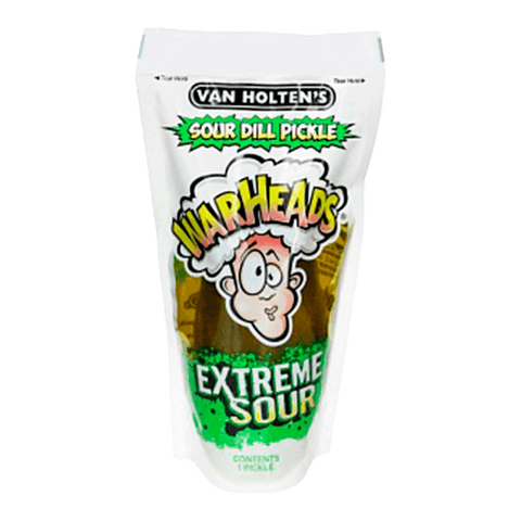 Van Holten's Warheads Sour Dill Jumbo Pickle - FragFuel