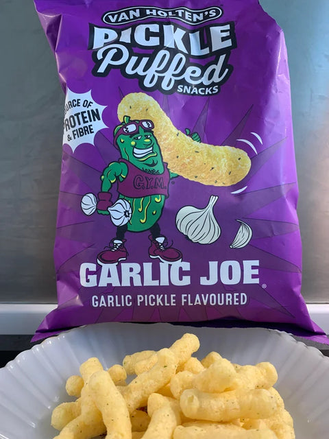 Van Holten's Pickle Puffed Snacks Garlic Joe