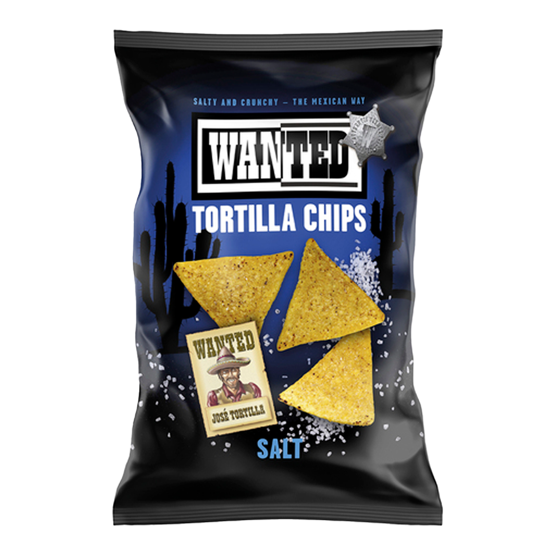WanTed Tortilla Chips Natural BIG BAG 450g - FragFuel