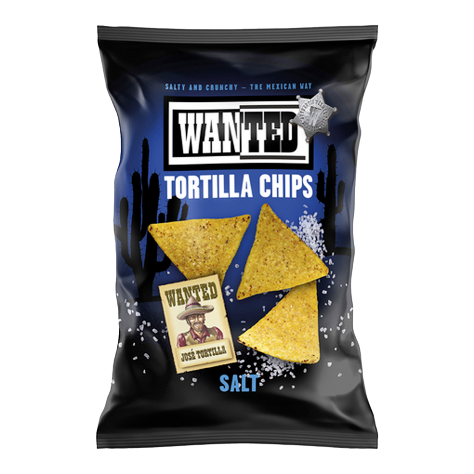 WanTed Tortilla Chips Natural BIG BAG 450g - FragFuel