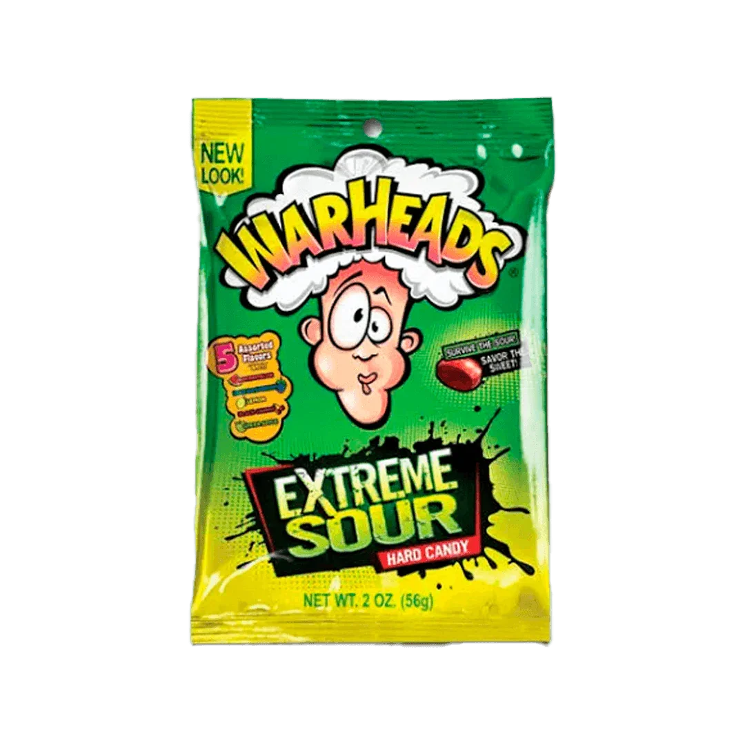 Warheads Extreme Sour Hard Candy XL - FragFuel