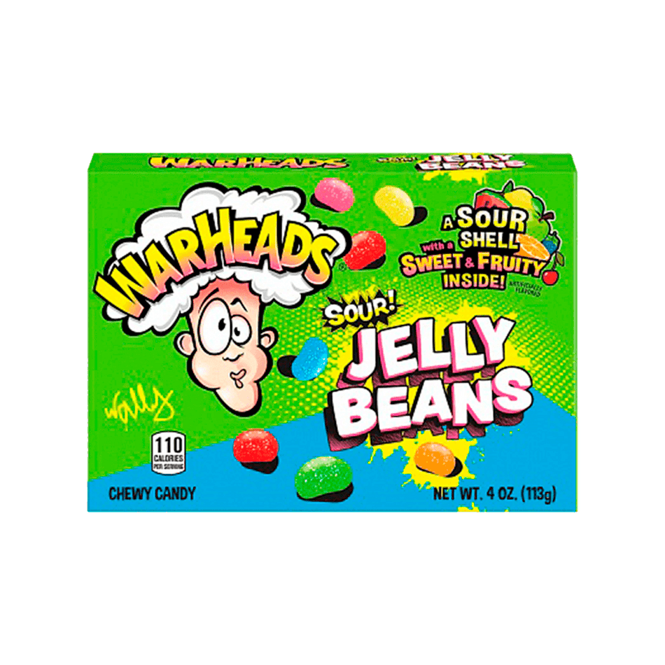 Warheads Sour Jelly Beans - FragFuel