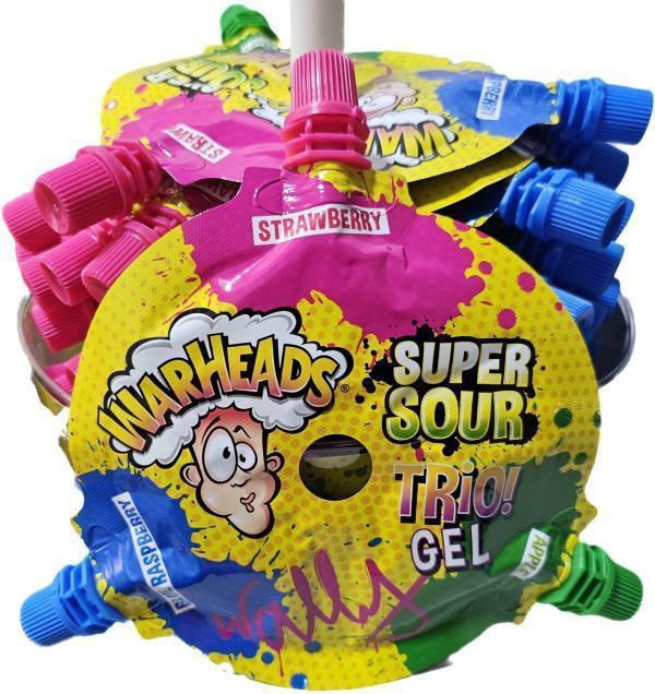 Warheads Super Sour Trio Gel - FragFuel