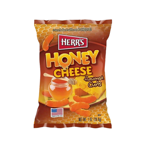 Herr's Cheese Curls Honey Cheese