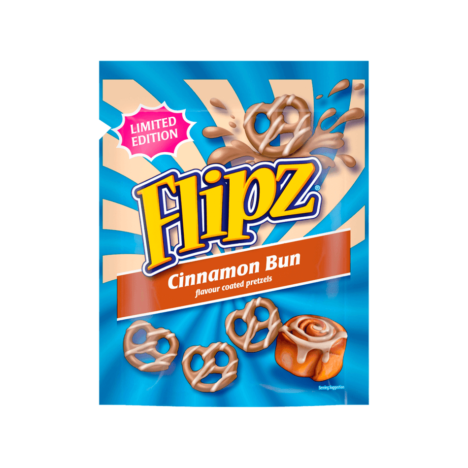 Flipz Pretzels Cinnamon Bun LIMITED EDITION