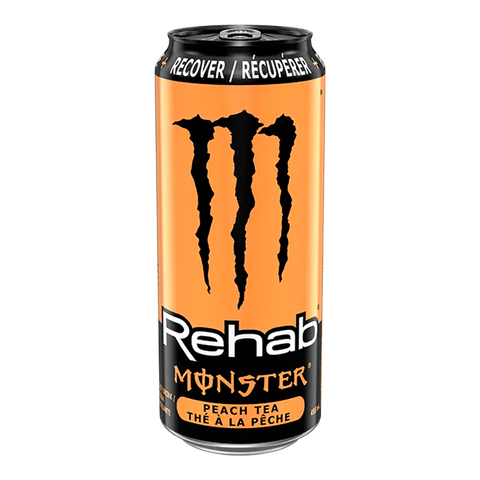 Monster Energy Rehab Peach Tea Canada 458ml