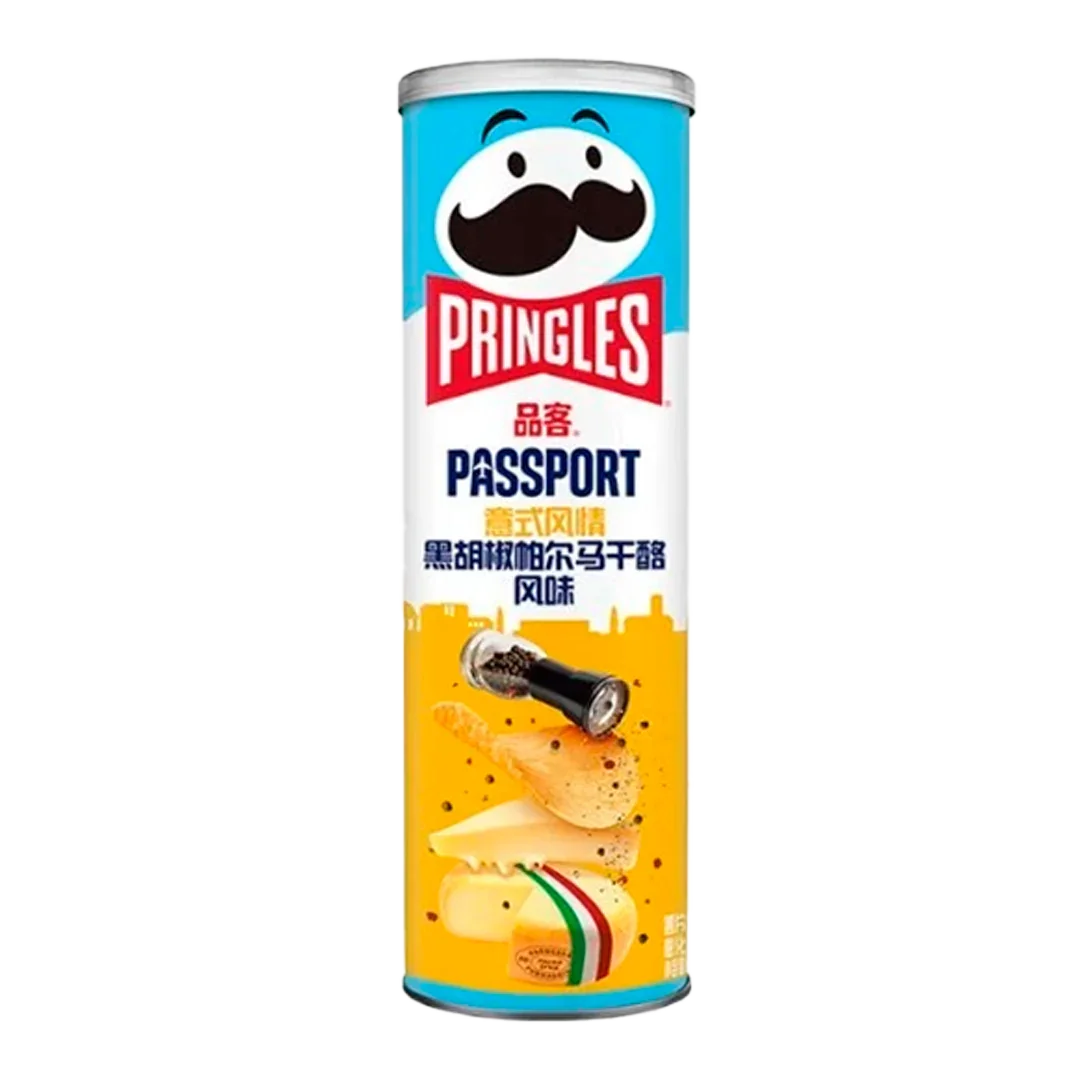 Pringles Italian Style Black Pepper e Parmesan