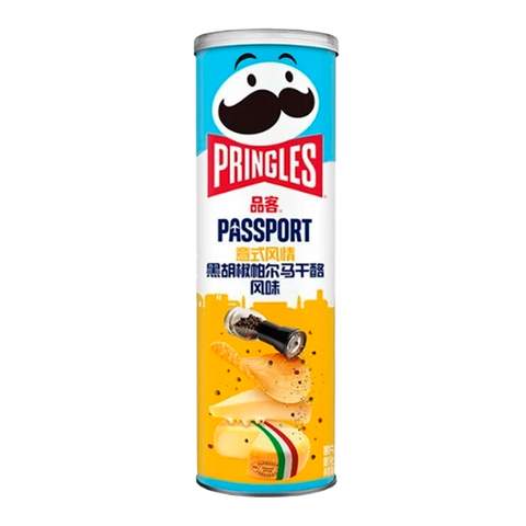 Pringles Italian Style Black Pepper e Parmesan