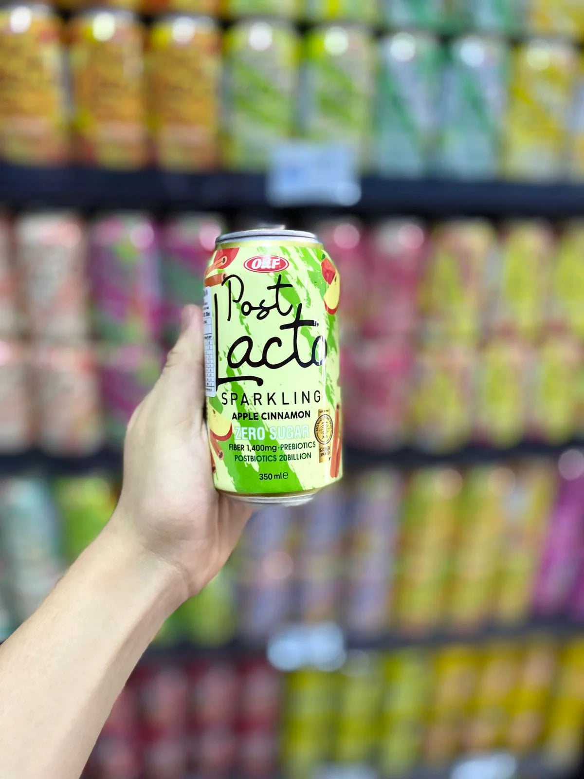 OKF PostLacto Zero Sugar Apple Cinnamon Sparkling