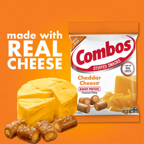 Combos Baked Pretzel Cheddar Cheese
